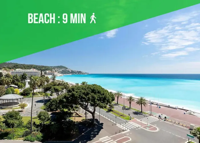 Le Sept Martine Hyper Centre - Air-conditioned - Terrace - Quiet - Wifi - Tramway * ニース